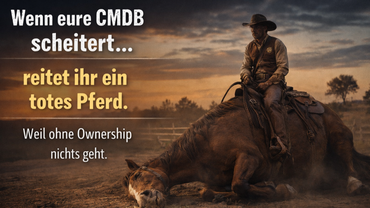 Die CMDB: das tote Pferd, das jemand reiten sollte